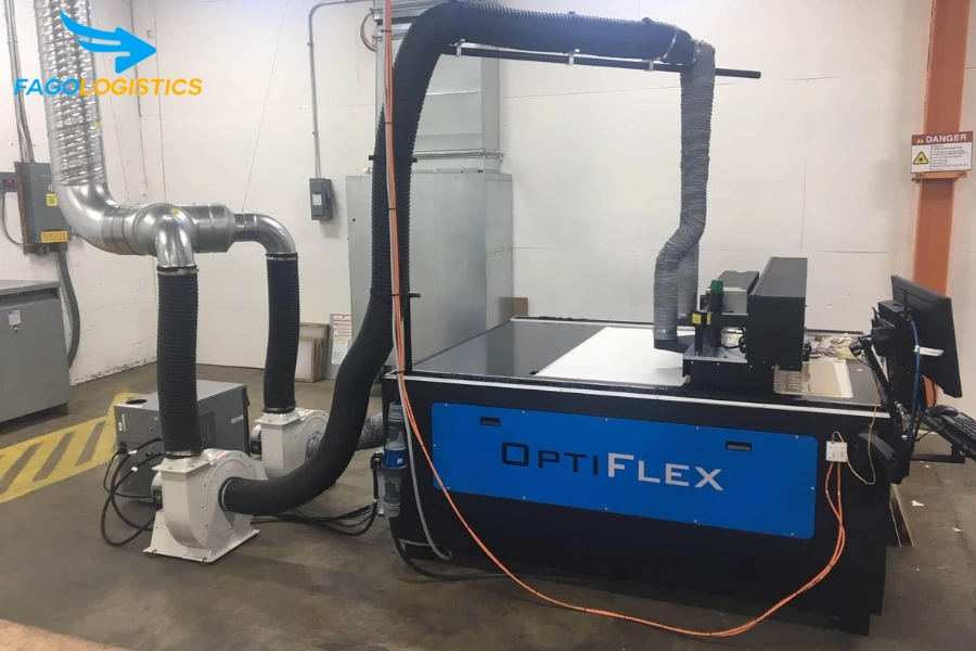 Thủ tục hải quan nhập khẩu đầu hút bụi inox cho máy cắt laser ống: Mã HS và Hồ sơ chi tiết