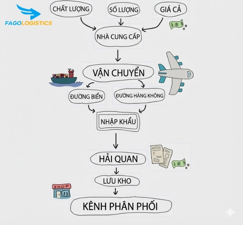 Quy trình nhập khẩu chăn điện