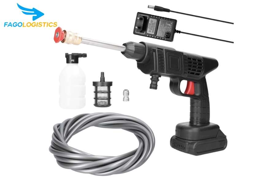 Thủ Tục Nhập Khẩu Bộ Phận Máy Rửa Xe Và Tay Cầm Phun Nước Áp Lực Cao Mới Nhất