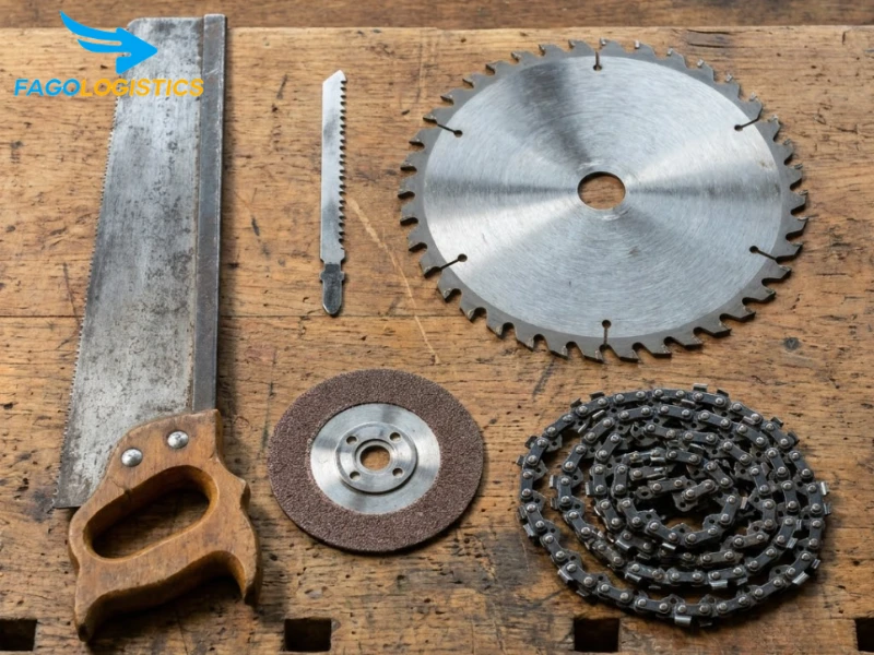 thủ tục nhập khẩu cưa tay và lưỡi cưa