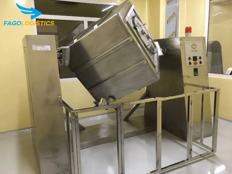 Thủ tục nhập khẩu thùng trộn nguyên liệu làm thuốc