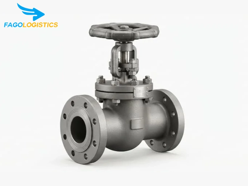 Thủ tục nhập khẩu van cầu thép A105