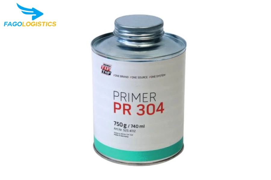 Thủ tục nhập khẩu keo dán cao su PRIMER PR 304 VN: Hướng dẫn áp mã HS 35061000 và lưu ý về hóa chất