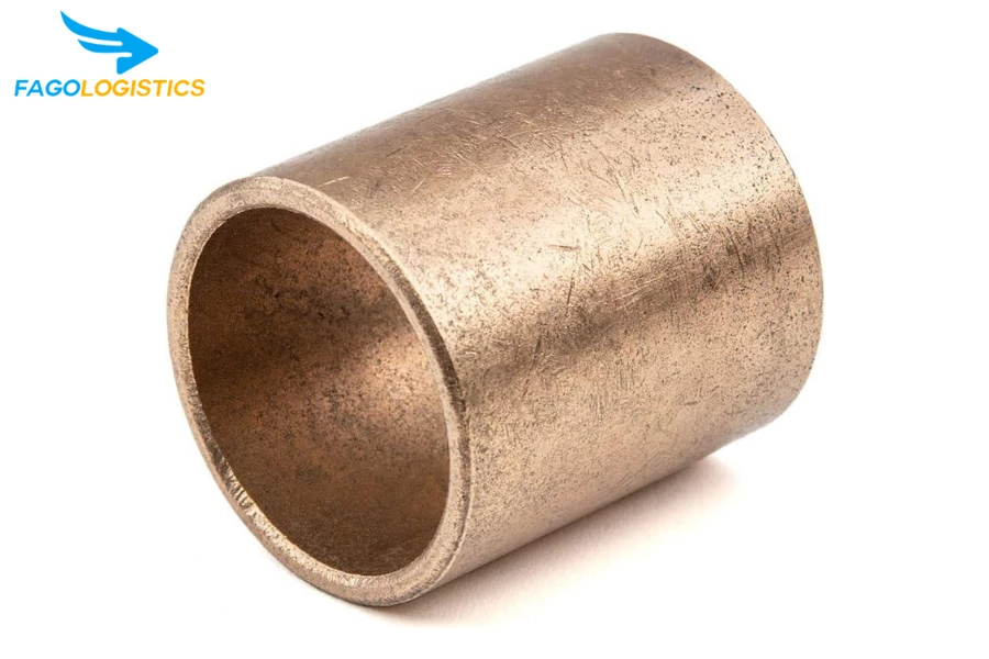 Thủ tục hải quan nhập khẩu ống lót cơ khí hợp kim đồng RG7 (Mã HS 74198090)