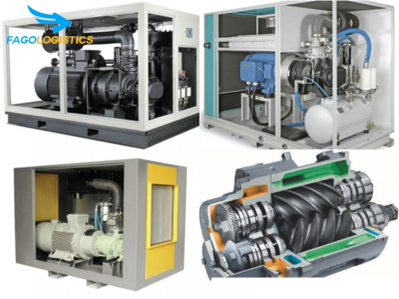 thủ tục nhập khẩu máy nén khí trục vít