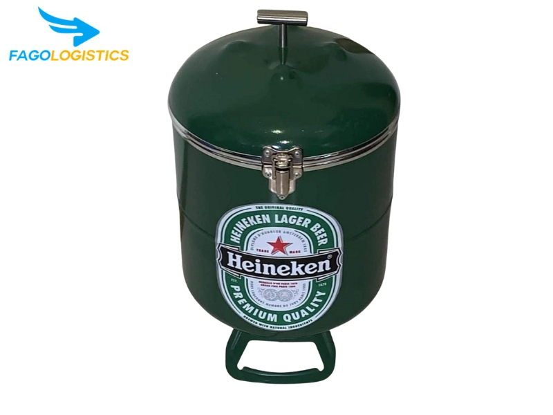 thủ tục nhập khẩu thùng chứa bia Heineken Blade