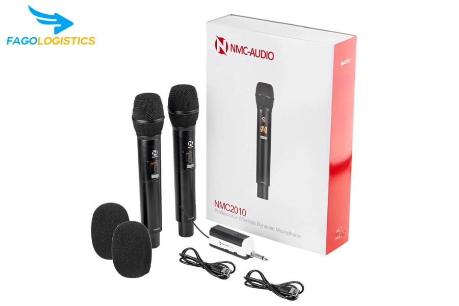 Thủ tục nhập khẩu bộ micro không dây NMC2010: Mã HS, Hồ sơ và Lưu ý thông quan