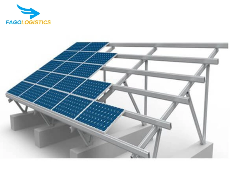 Mã HS Code và Thuế nhập khẩu giá đỡ tấm pin