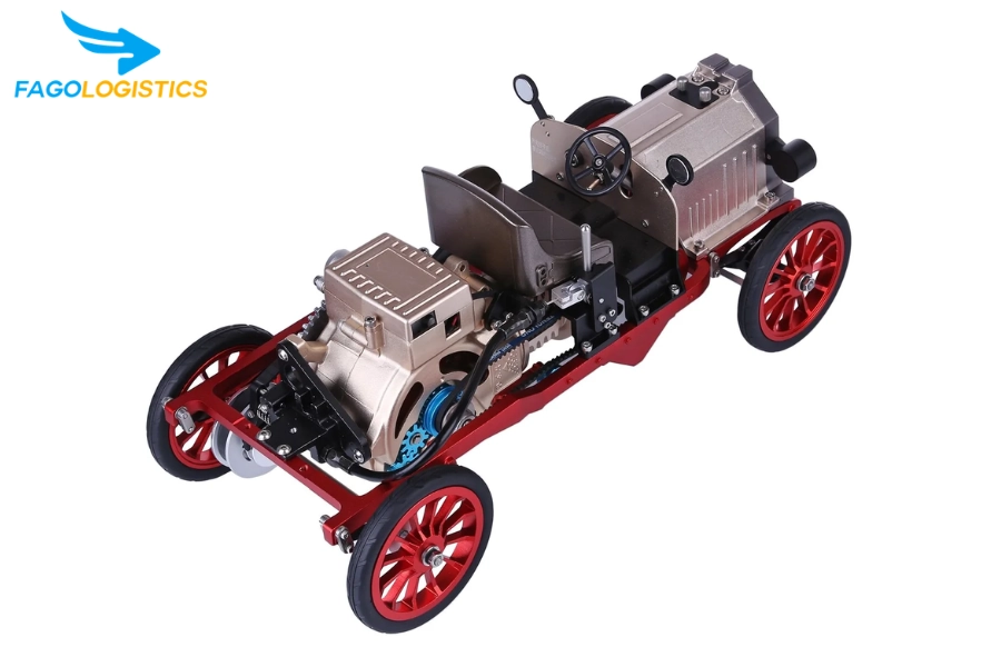 Thủ tục nhập khẩu mẫu đồ chơi lắp ghép ô tô bằng kẽm (HS 95030040): Giải pháp cho hàng mẫu không bán