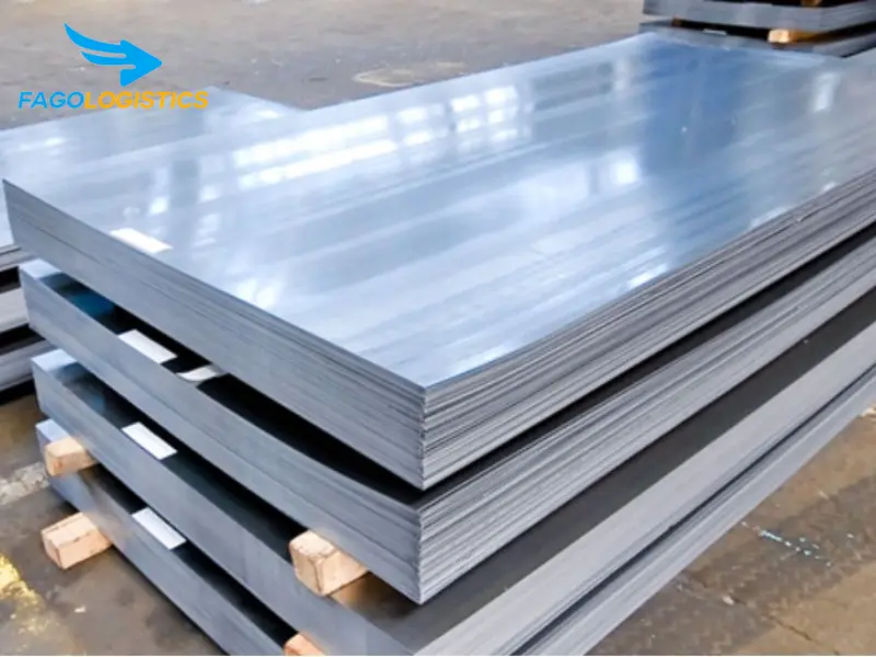 nhập khẩu Thép không gỉ dạng tấm