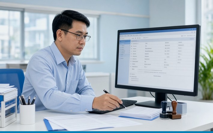 Ảnh minh họa: Tiếp nhận và xử lý hồ sơ hải quan