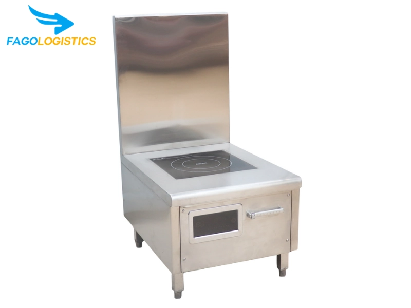 thủ tục nhập khẩu bếp từ phẳng đơn công suất 15KW
