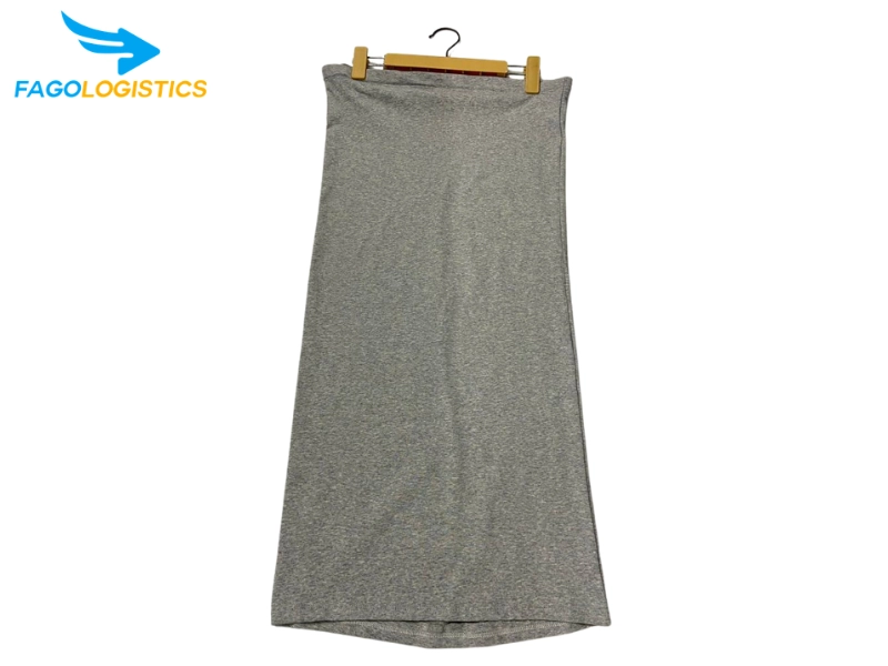 Thủ tục nhập khẩu chân váy bầu suông chất liệu Polyester dệt kim