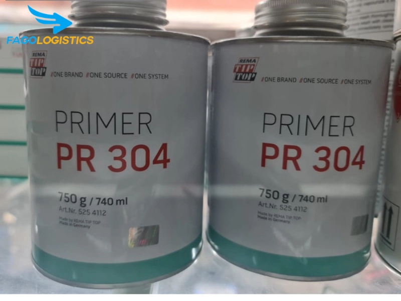 thủ tục nhập khẩu keo dán cao su PRIMER PR 304 VN