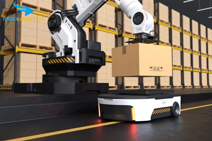 Thủ tục hải quan nhập khẩu Robot vận chuyển tự động AGV (HS 84287000)