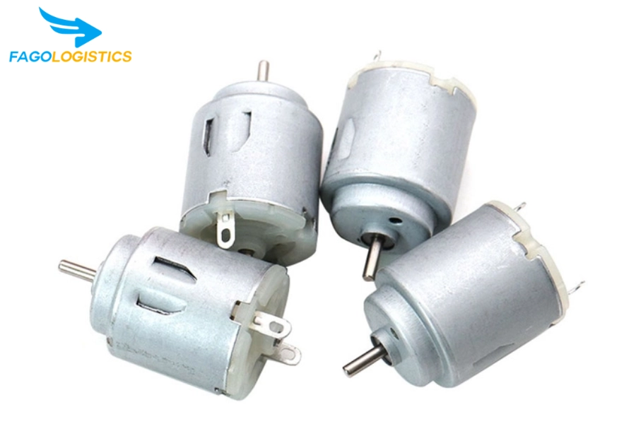 Thủ tục hải quan nhập khẩu động cơ DC mini (HS 85011049)