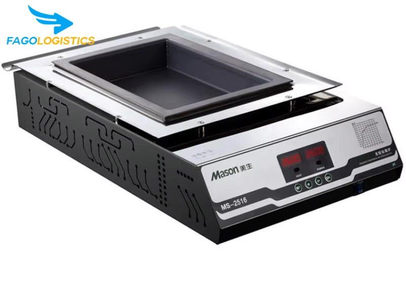 thủ tục hải quan nhập khẩu bể nấu thiếc hàn