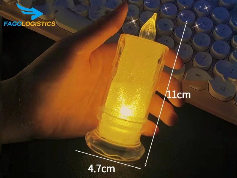 thủ tục hải quan nhập khẩu đèn led hình nến