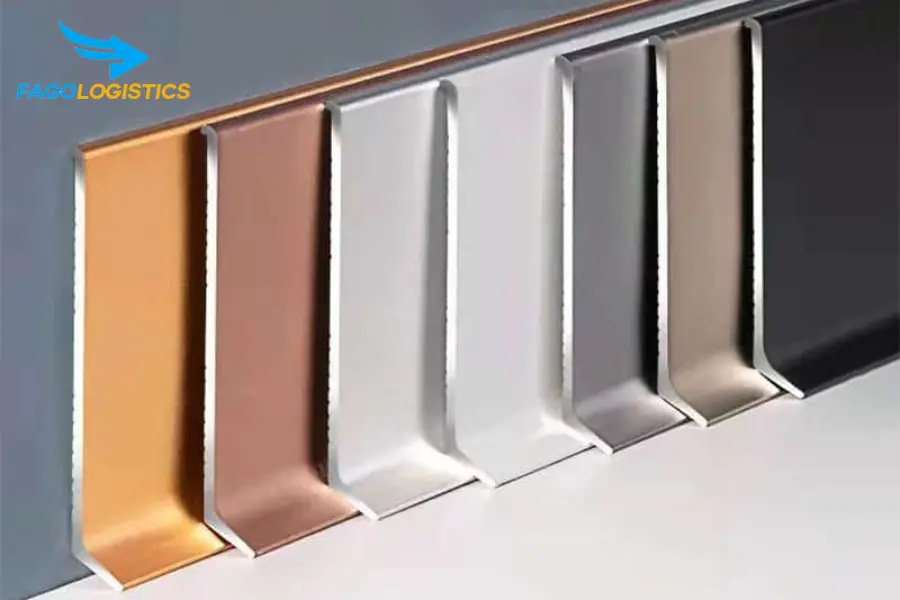 Quy Trình Nhập Khẩu Thanh Nẹp Viền Hợp Kim Nhôm 