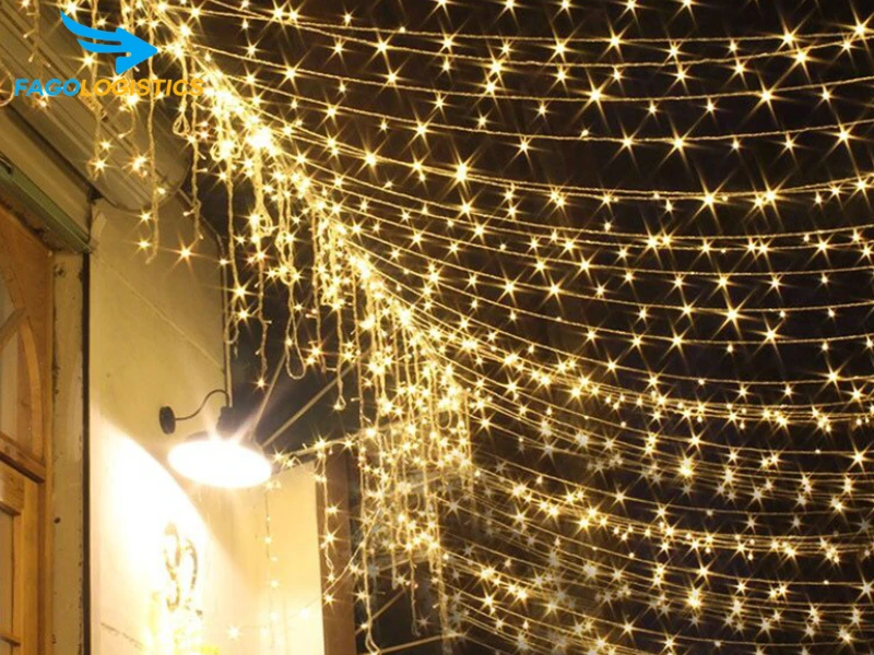 Thủ tục hải quan nhập khẩu dây đèn LED trang trí dùng pin Thủ tục hải quan nhập khẩu dây đèn LED trang trí dùng pin