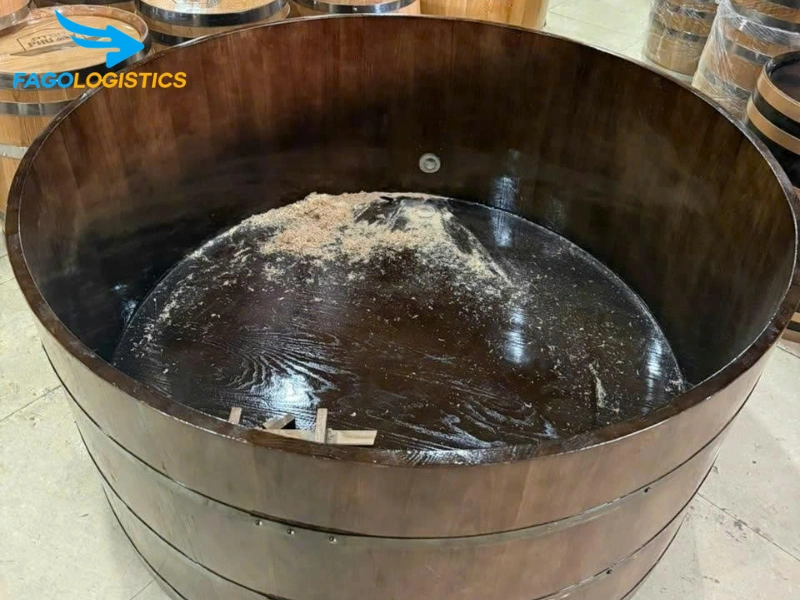 Thủ tục nhập khẩu bồn tắm gỗ sồi