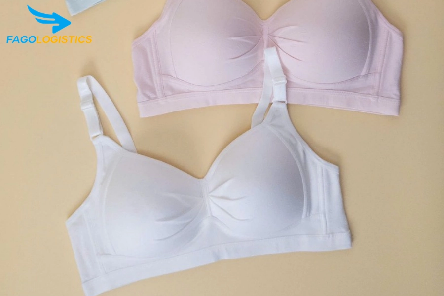 Thủ tục nhập khẩu áo ngực nữ kèm quai áo trong suốt 100% cotton