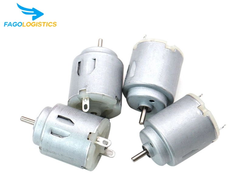 Thủ tục nhập khẩu động cơ DC mini