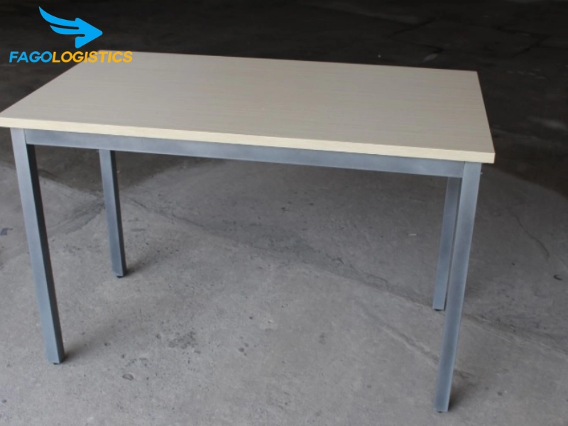 Thủ tục nhập khẩu bàn có khung nhôm và mặt gỗ