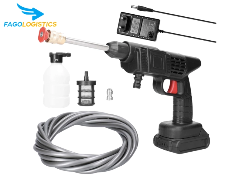 Thủ tục hải quan nhập khẩu bộ phận máy rửa xe 