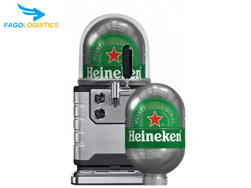 Thủ tục nhập khẩu thiết bị làm lạnh bia Heineken Blade 8L