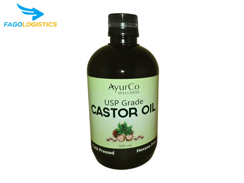 thủ tục nhập khẩu Castor Oil PU Grade 1500 ppm