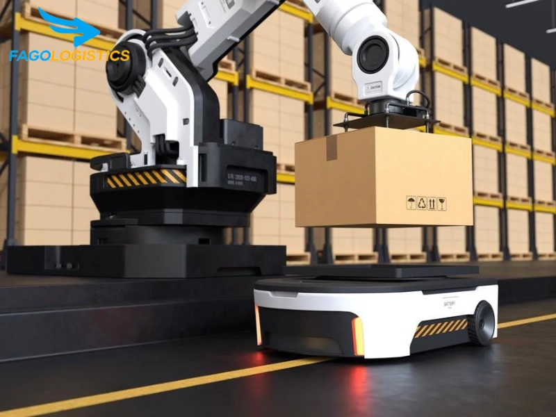 thủ tục nhập khẩu robot vận chuyển tự động AGV