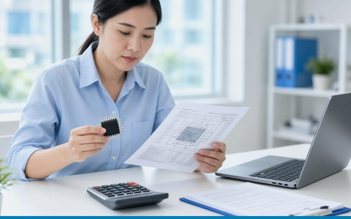 Ảnh minh họa: Trao đổi hồ sơ và thông tin hàng hóa