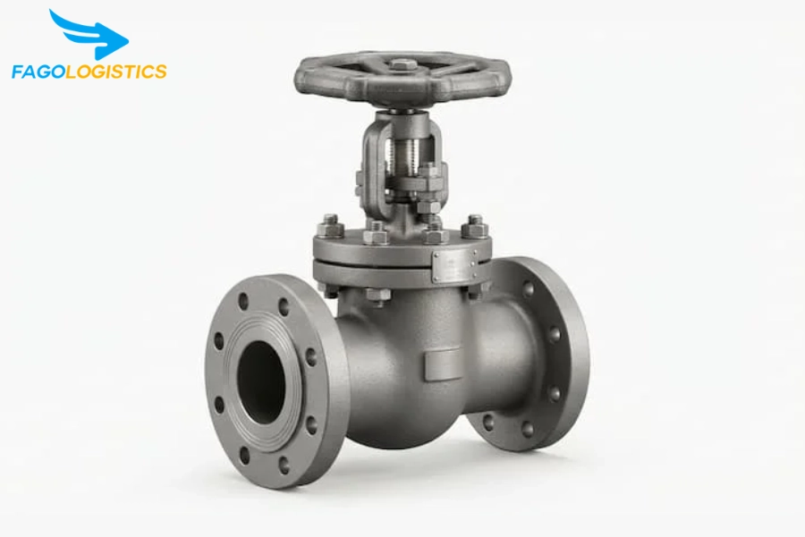 Thủ tục nhập khẩu van cầu thép A105: Hướng dẫn định danh và bộ hồ sơ chuẩn