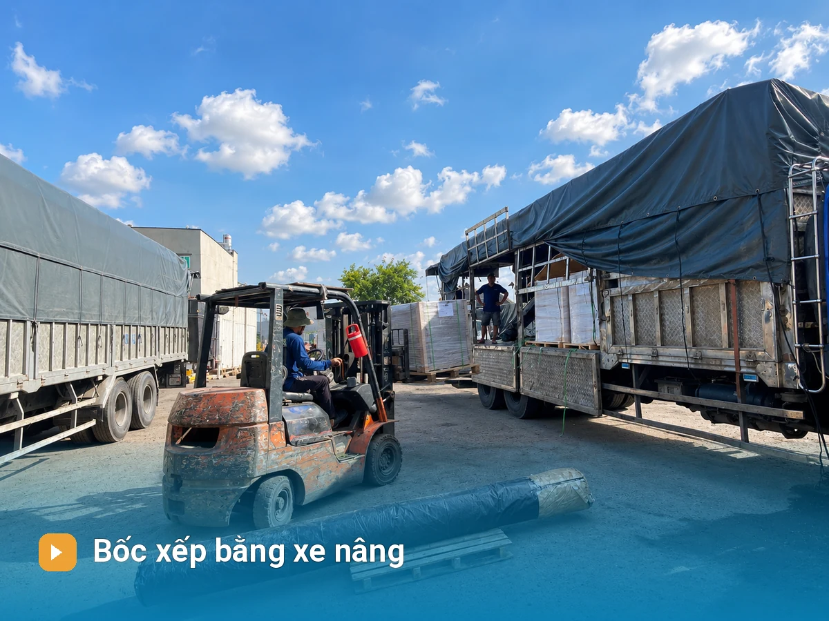 Đóng gói xe máy
