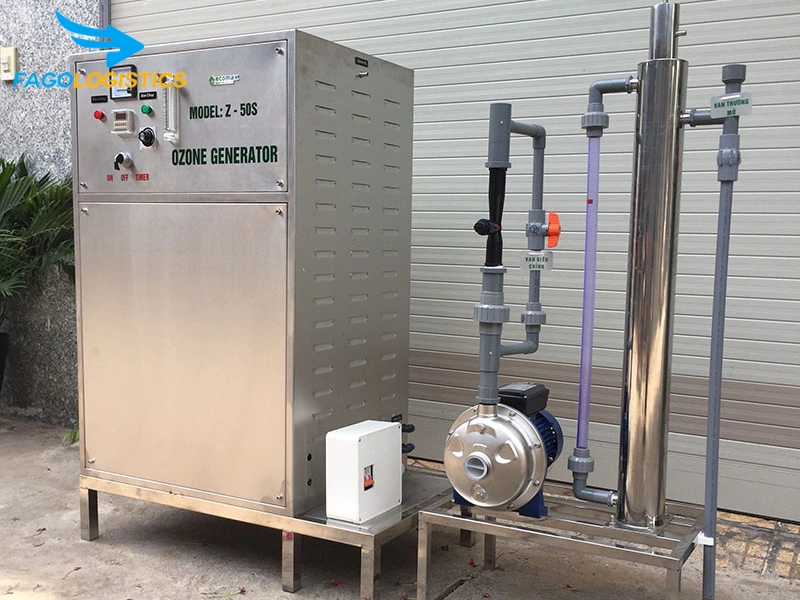 thủ tục nhập khẩu máy tạo ozone
