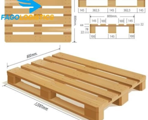Pallet gỗ là gì? Các loại kích thước tiêu chuẩn gỗ pallet