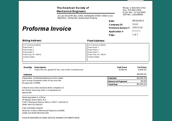 Proforma invoice là gì? Proforma Invoice phát hành khi nào?