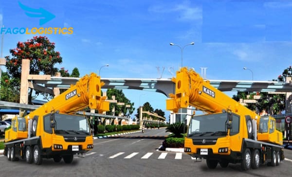Giá thuê xe cẩu hiện nay có rẻ không? 2 Dịch vụ Logistics cho thuê xe cẩu tự hành chất lượng