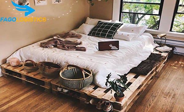 Pallet giường ngủ có tốt không - Ưu điểm là gì? 3 Thiết kế giường mới lạ, mang phong cách mới
