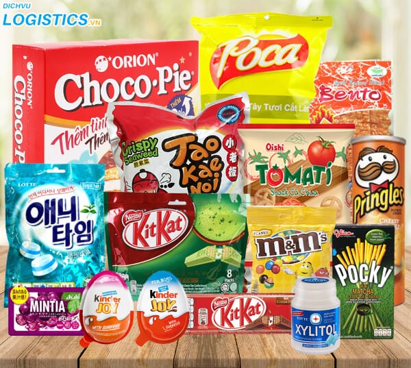 Thủ tục nhập khẩu bánh kẹo nhanh chóng và an toàn 2 Bánh kẹo cần làm thủ tục nhập nhập khẩu
