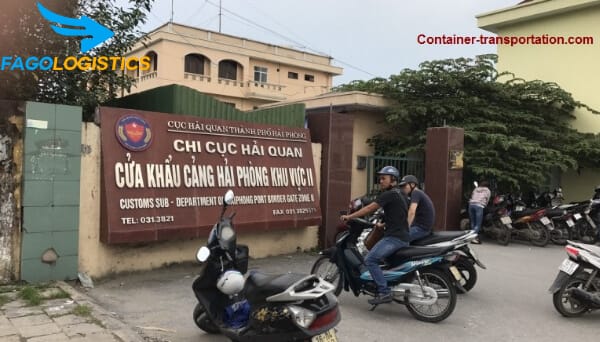 Danh sách chi cục hải quan tại thành phố Hải Phòng 4 Chi cục hải quan cửa khẩu cảng Hải Phòng - Khu vực 2