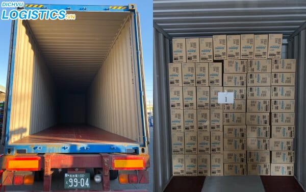 Dịch vụ vận chuyển bỉm sữa từ Nhật về Việt Nam 4 Dịch vụ thuê xe tải chở hàng bỉm