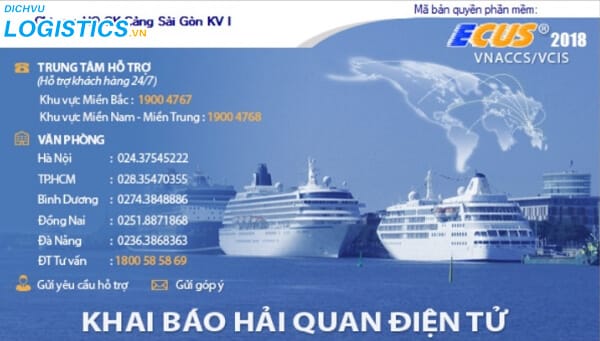 8 bước làm thủ tục hải quan xuất nhập khẩu 4 Khai báo hải quan điện tử