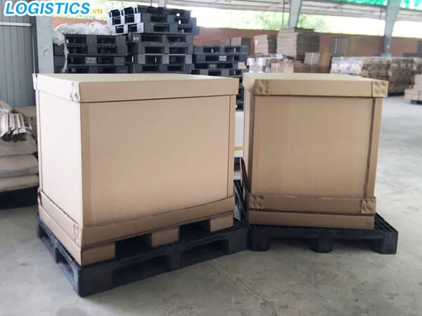 Pallet trong xuất nhập khẩu là gì? Lợi ích khi sử dụng pallet xuất khẩu là gì? 6 Pallet giấy trong xuất nhập khẩu hàng hóa