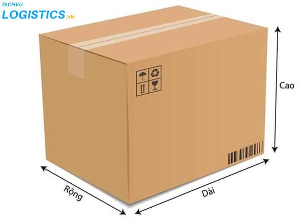 Mua thùng carton đóng hàng đi máy bay cần chú ý những gì? 3 Quy định kích thước của thùng carton