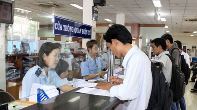 Thủ tục nhập khẩu bỉm trẻ em từ Nhật Bản 2 Thủ tục thông quan hàng hóa