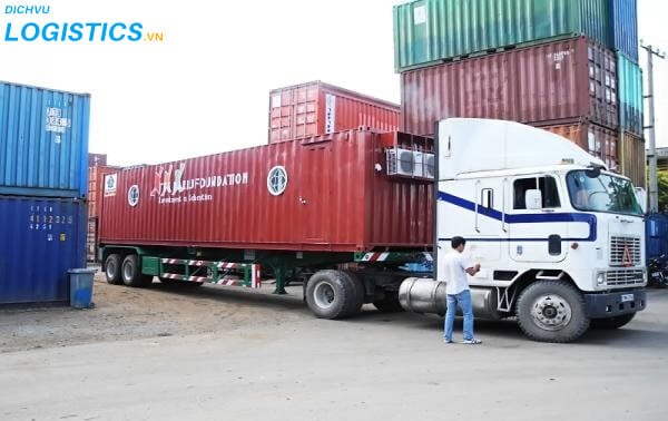 Vận chuyển hàng từ Quảng Châu về Hà Nội bằng container